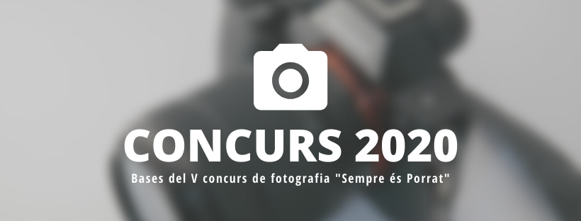 Concurs de fotografia de la Ruta dels Porrats 2020